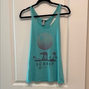 Teal Disney Star Wars Scarif Tank Top